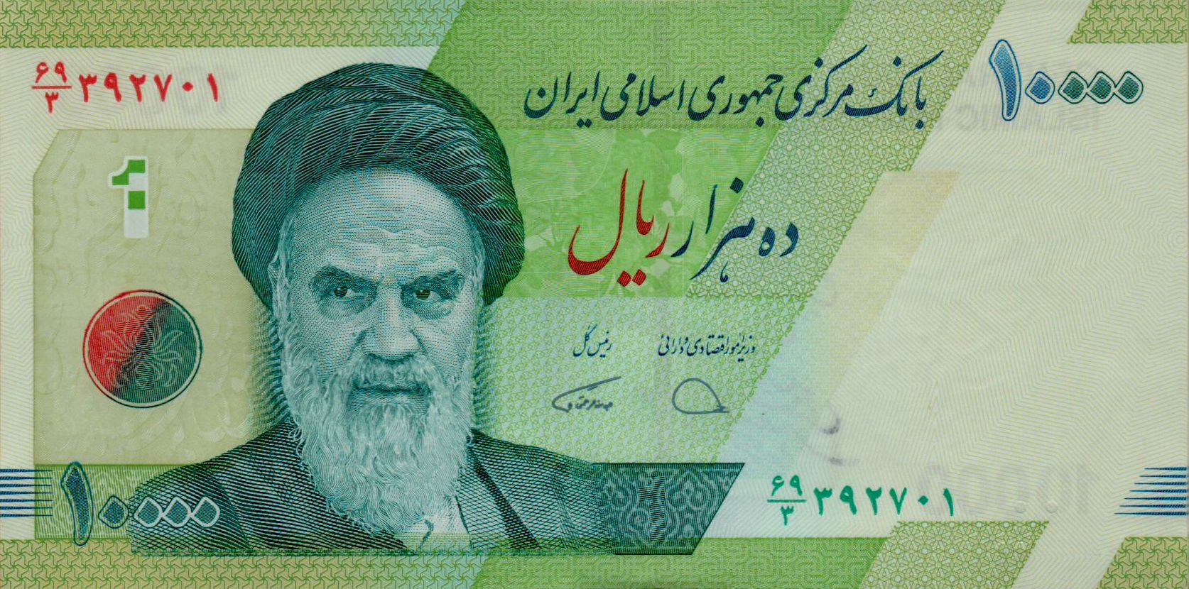 Iran 10000 2021 UNC P-159/c